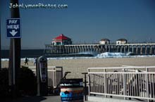 060 Winter Surfing  Huntington Beach Pier